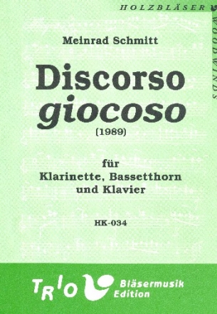 Discorso giocoso fr Klarinette, Bassetthorn und Klavier Stimmen