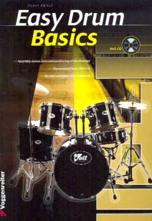 Easy Drum Basics (+CD) for drum set (en)