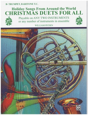 Christmas Duets for all for 2 instruments trumpet/baritone score (T.C.)