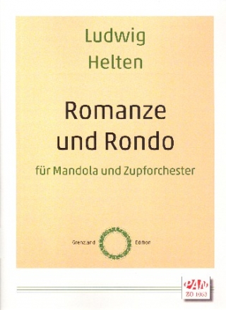Romanze und Rondo fr Mandola und Zupforchester Partitur