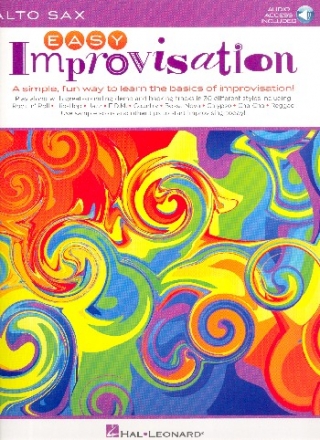 Easy Improvisation (+Online Audio) for alto saxophone