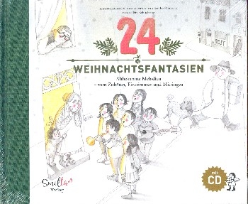 24 Weihnachtsfantasien (+CD) f�r Gesang mit Klavierbegleitung Liederbuch gebunden