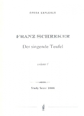 Der singende Teufel  Studienpartitur in 2 Bnden