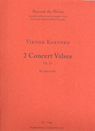 2 Concert Valses op.22 fr Klavier