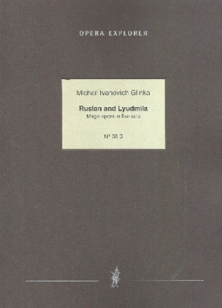 Russlan und Ludmila fr gem Chor und Klavier Klavierauszug (dt/ru)