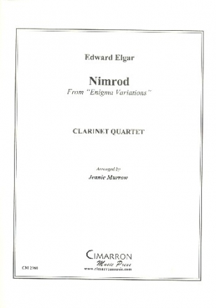 Nimrod for 4 clarinets score and parts