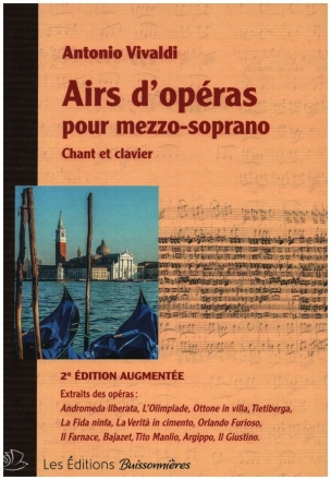 Airs d'opras pour mezzo-soprano et clavier