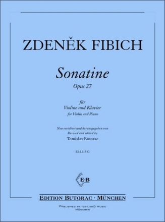 Sonatine d-Moll op.27 fr Violine und Klavier