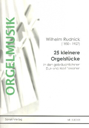 25 kleinere Orgelstcke fr Orgel