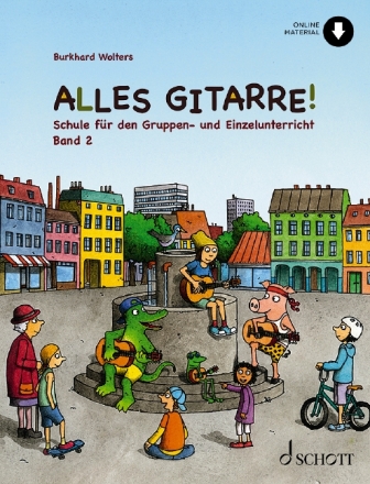 Alles Gitarre Band 2 (+Online Audio) fr Gitarre