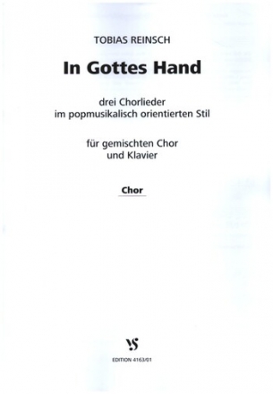In Gottes Hand fr gem Chor und Klavier Chorpartitur (dt)