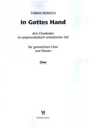 In Gottes Hand fr gem Chor und Klavier Chorpartitur (dt)