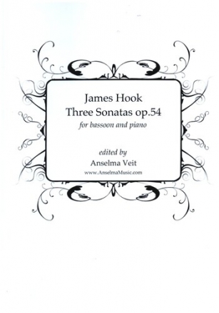 3 Sonatas op.54 for bassoon and piano