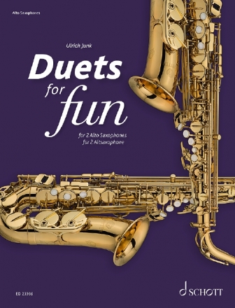 Duets for Fun fr 2 Altsaxophone Spielpartitur