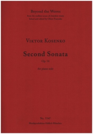 Second Sonata op.14 fr Klavier