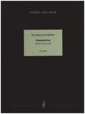 Gwendoline  partition piano et chant