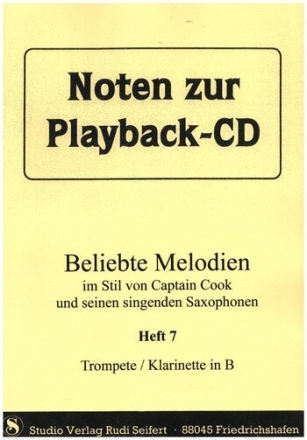 Beliebte Melodien im Stil von Captain Cook Band 7 fr Trompete (Klarinette)