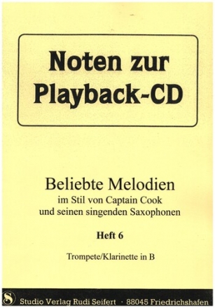 Beliebte Melodien im Stil von Captain Cook Band 8 fr Trompete (Klarinette)