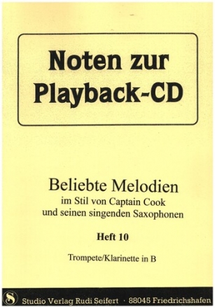 Beliebte Melodien im Stil von Captain Cook Band 10 fr Trompete (Klarinette)