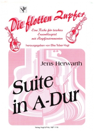 Suite A-Dur fr Zopforchester (Zupfensemble) Spielpartitur