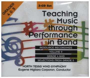 Teaching Music trough Performance in Band vol.9 (Grades 4 and 5)  3CDs