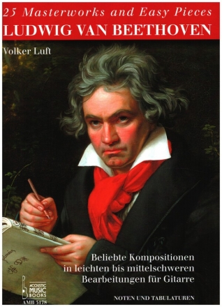 25 Masterworks and easy Pieces fr Gitarre (Noten und Tabulaturen)