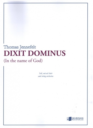 Dixit Dominus for soli, mixed choir and string orchestra score (la/en)