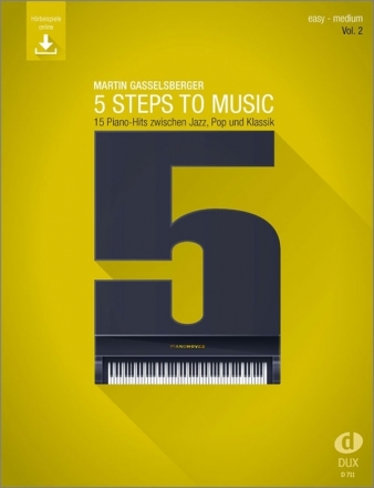 5 Steps to Music vol.2 (+Online Audio) fr Klavier