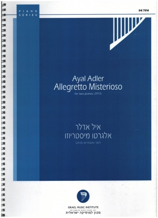 Allegretto Misterioso for 2 pianos score