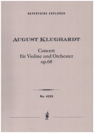 Violinkonzert D-Dur op.68 fr Violine und Orchester Partitur