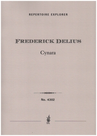 Cynara fr Bariton und Orchester Partitur