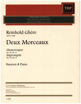 Deux Morceaux for bassoon and piano