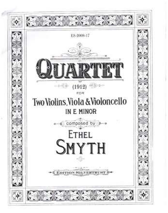 Stringquartet in e minor for string quartet set of parts