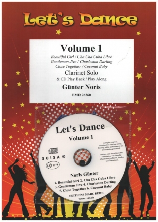 Let's Dance vol.1 (+CD) for clarinet Play Along