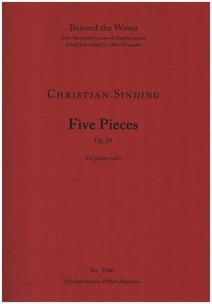 5 Stcke op.24 fr Klavier