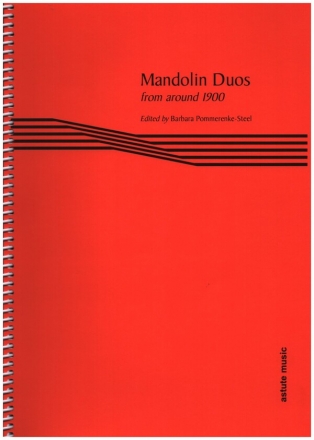 Mandolin Duos from around 1900  score