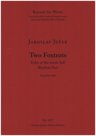Two Foxtrots fr Klavier