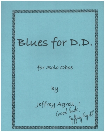 Blues for D.D. for solo oboe