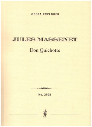 Don Quichote  Studienpartitur (fr/en)