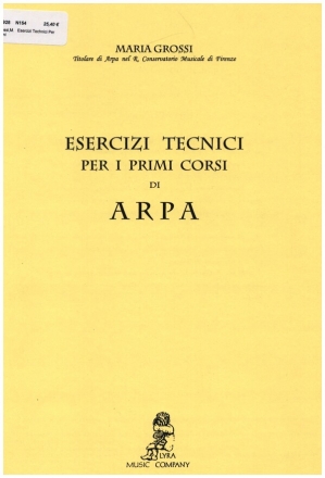 Esercizi tecnici per i primi corsi di arpa