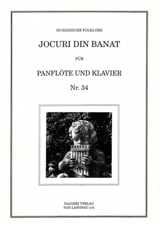 Jocuri din Banat Nr.34 f�r Panfl�te und Klavier