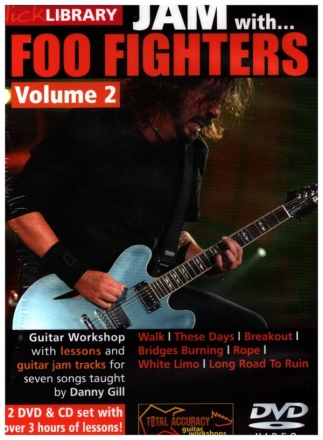 Jam with Foo Fighters vol.2  2 DVD's + CD