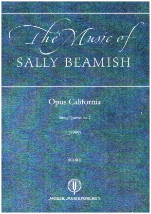 Opus California - string quartet no.2 for string quartet score