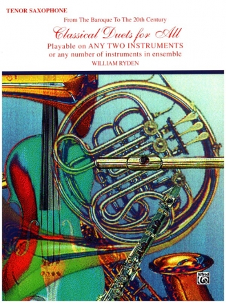 Classical Duets for all for tenor saxophone score