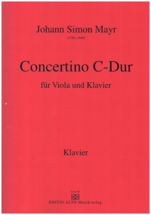 Concertino C-Dur fr Viola und Klavier