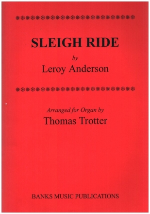 Sleigh Ride for organ