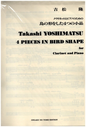 4 pieces in Bird Shape op.18 for clarinet and piano