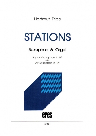 Stations fr Saxophon (S/A) und Orgel