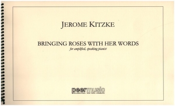 Bringing Roses with her words for amplified speaking pianist
