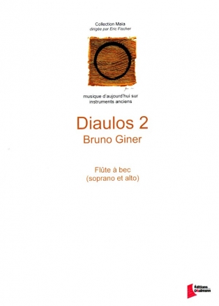 Diaulos 2 pour flûte à bec (soprano et alto) partition